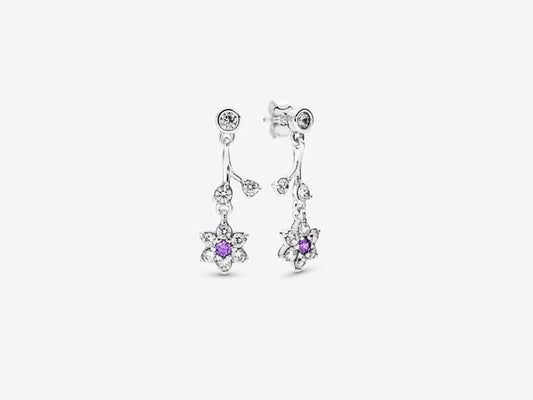 Forget-Me-Not Elegance Drop Earrings
