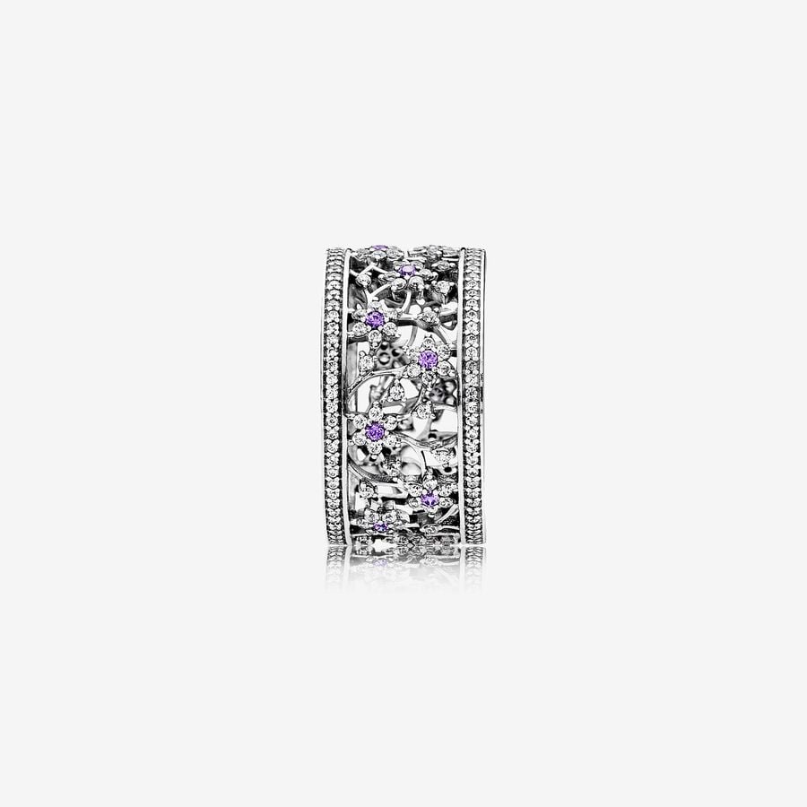 Forget-Me-Not Silver Ring
