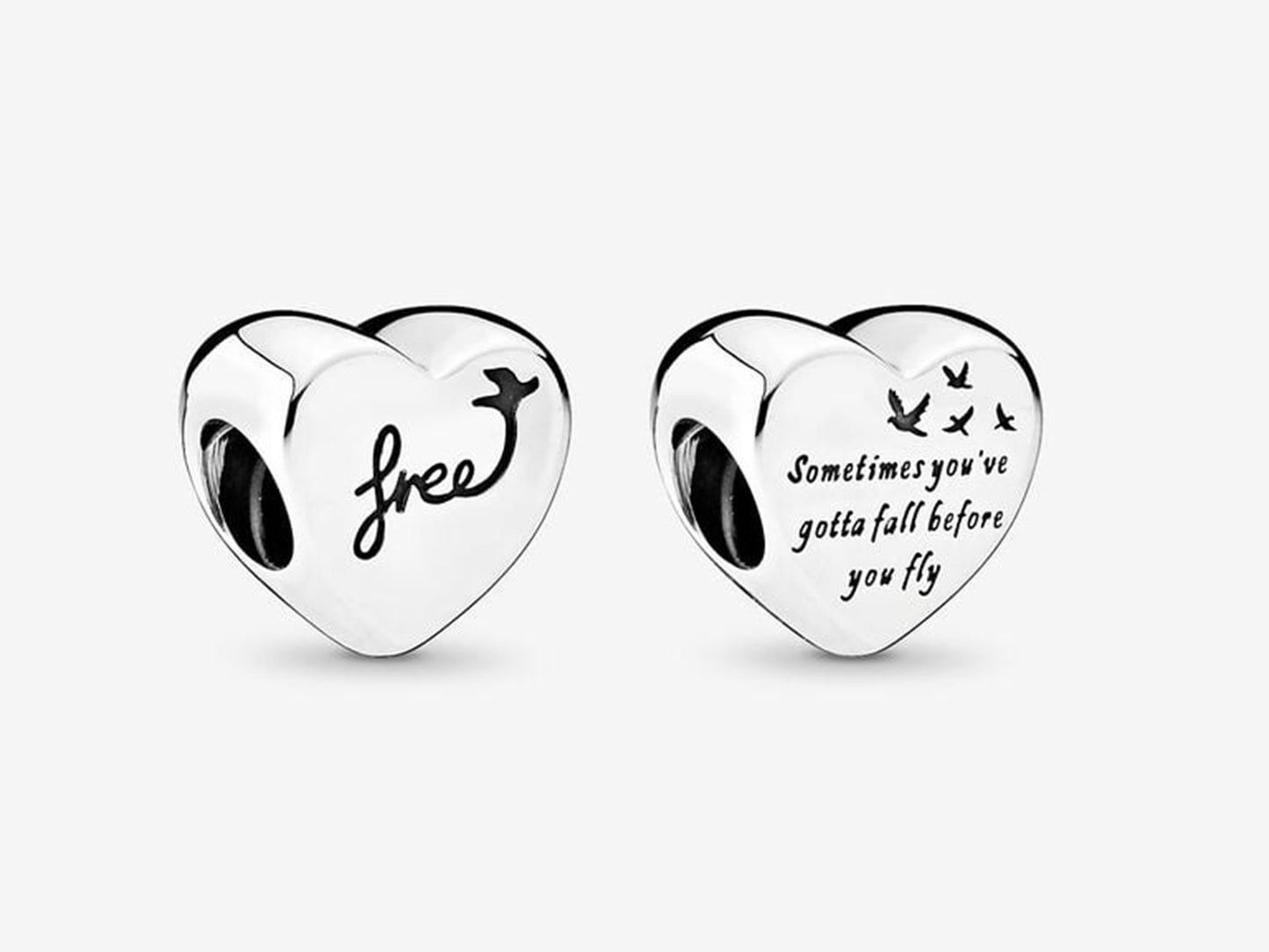 Freedom Heart Charm