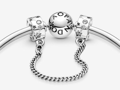 Galaxy Star Cluster Safety Chain Charm