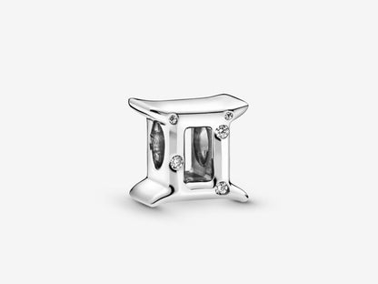 Sparkling Gemini Zodiac Charm