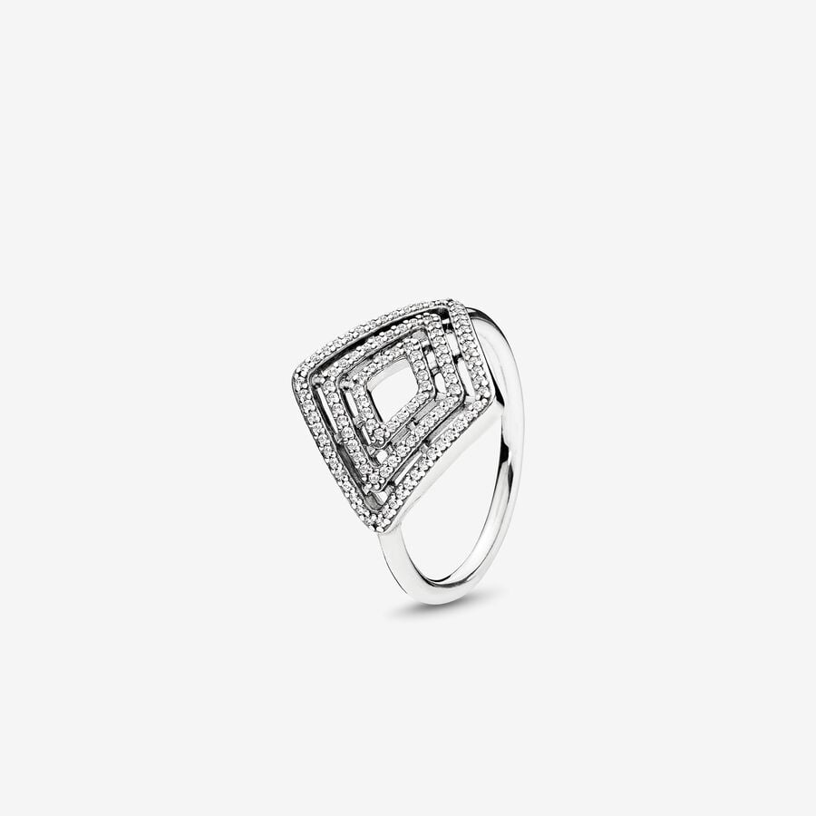Geometric Brilliance Ring