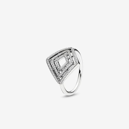 Geometric Brilliance Ring