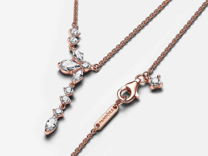 Sparkling Herbarium Cluster Drop Collier Necklace