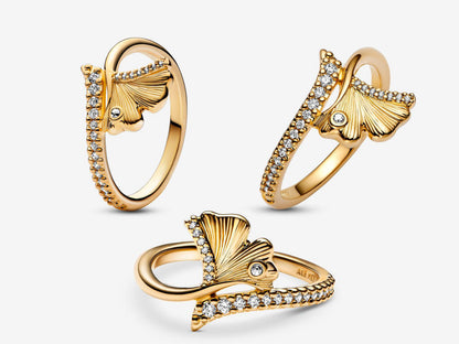 Ginkgo Dance Ring