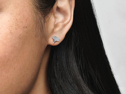 Ginkgo Elegance Stud Earrings