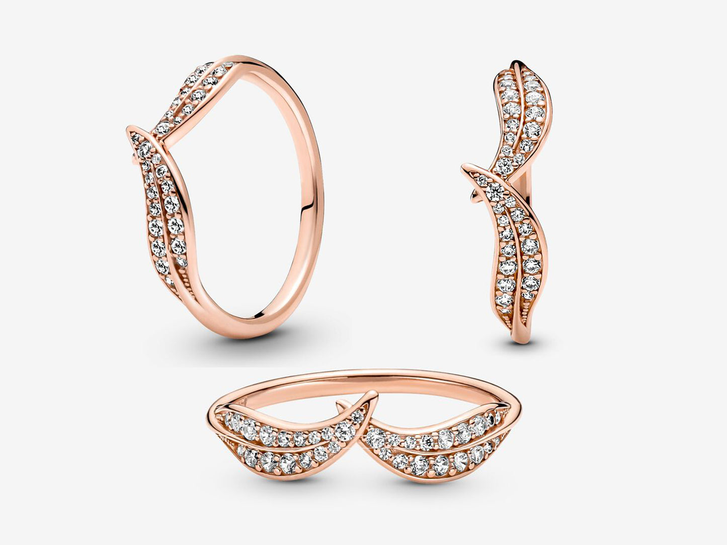 Sparkling Leaves Ring