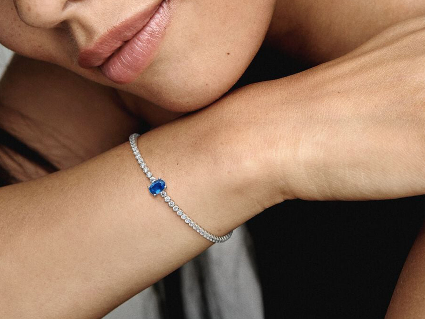 Sparkling Pavé Tennis Bracelet