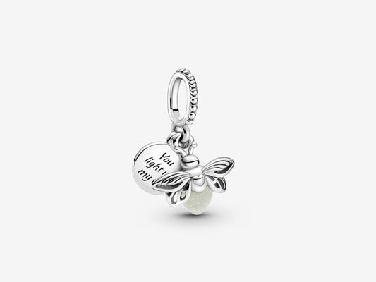 Glow-in-the-dark Firefly Dangle Charm