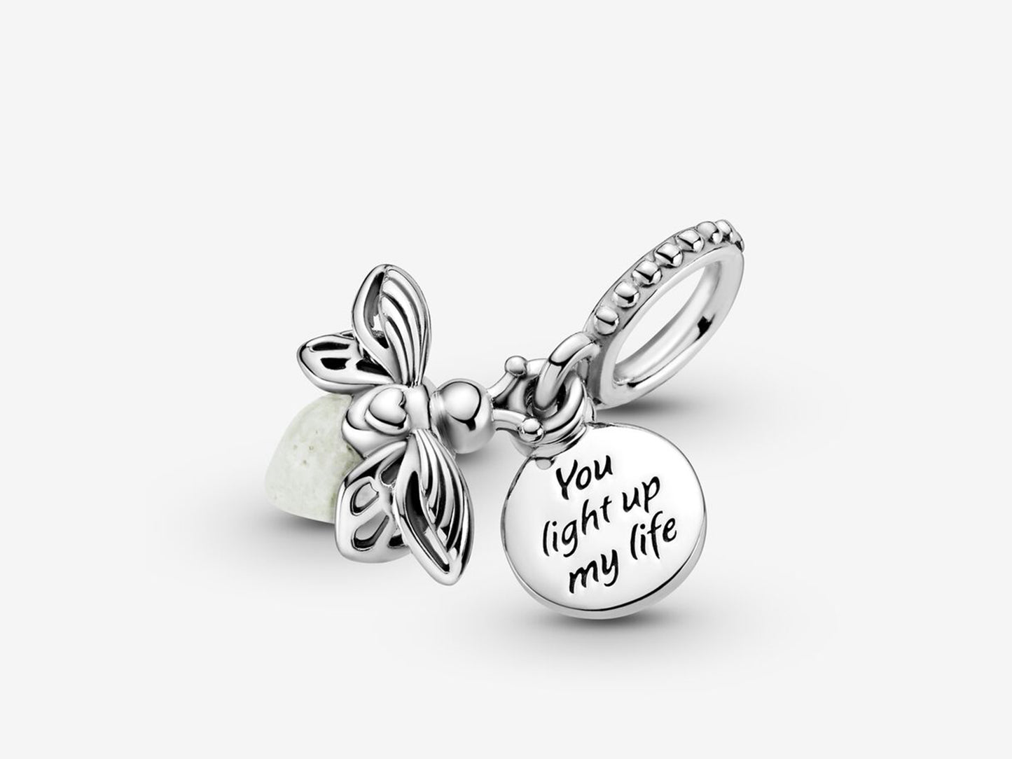 Glow-in-the-dark Firefly Dangle Charm