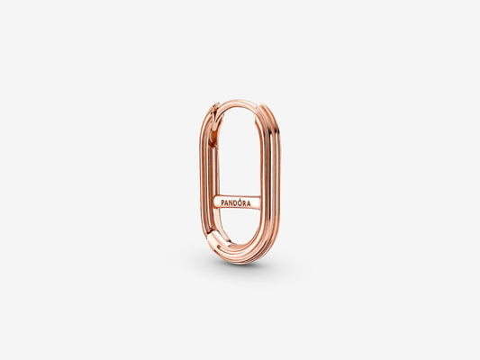 Gold Fusion Loop Earrings