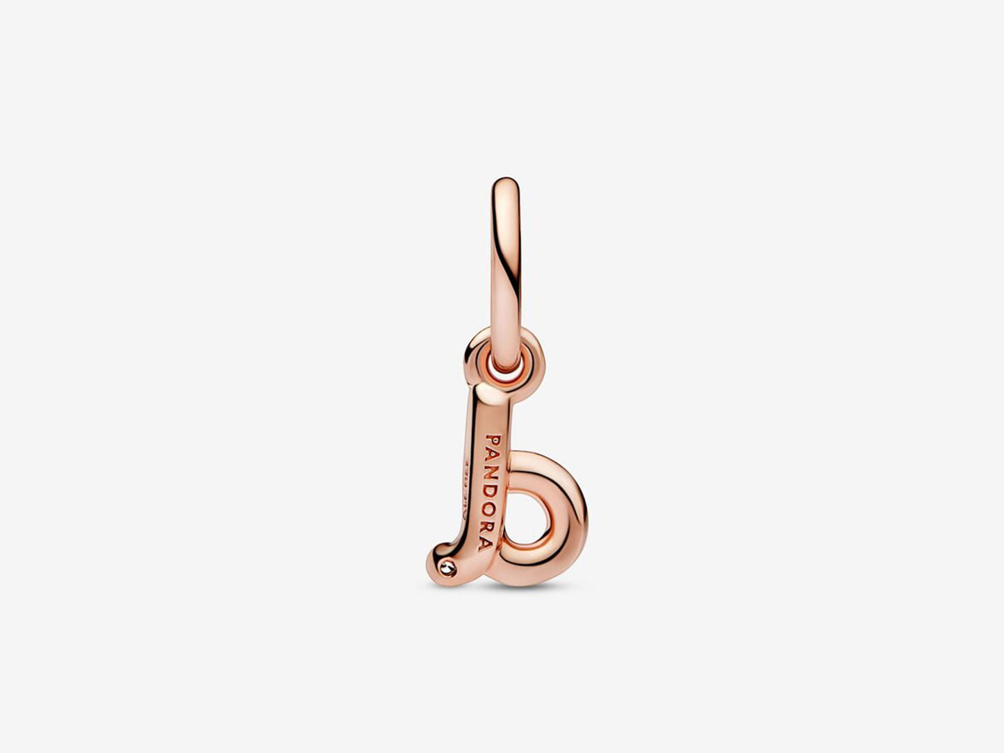 Letter D Script Alphabet Dangle Charm