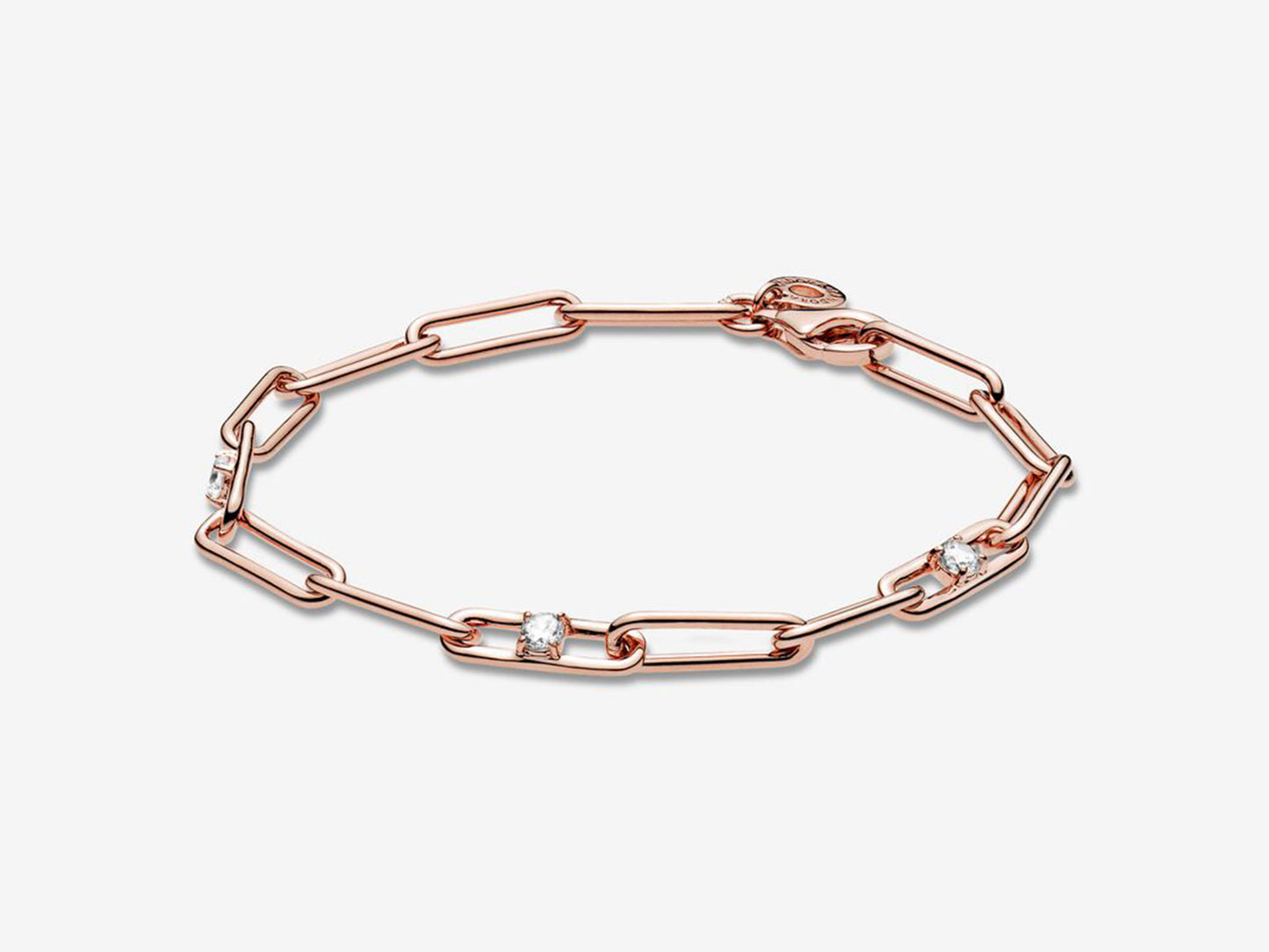 Link Chain & Stones Bracelet