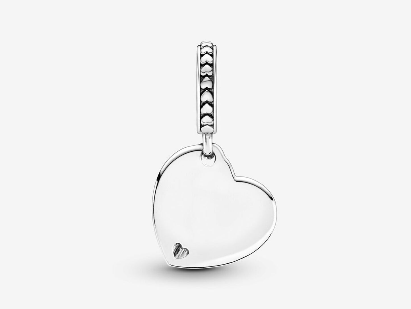 Two-Tone Family Tree Heart Charm