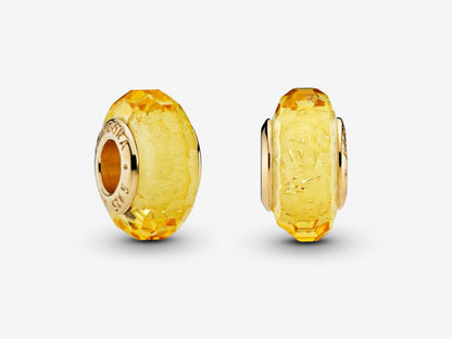 Golden Glass Charm