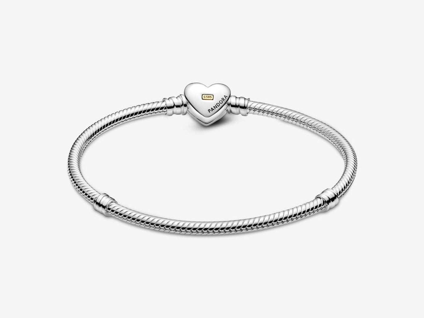 Golden Heart Clasp Bracelet