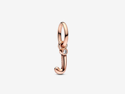 Letter J Script Alphabet Dangle Charm