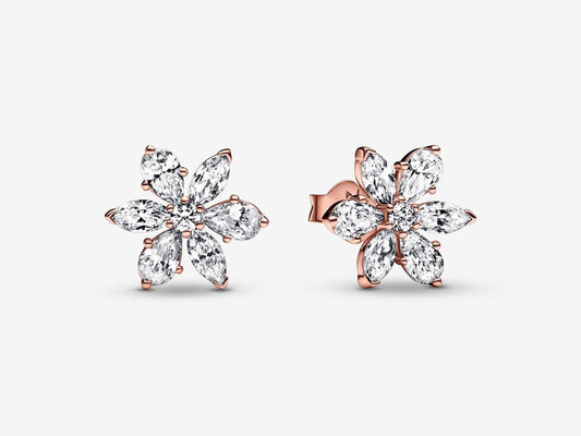 Sparkling Herbarium Cluster Stud Earrings