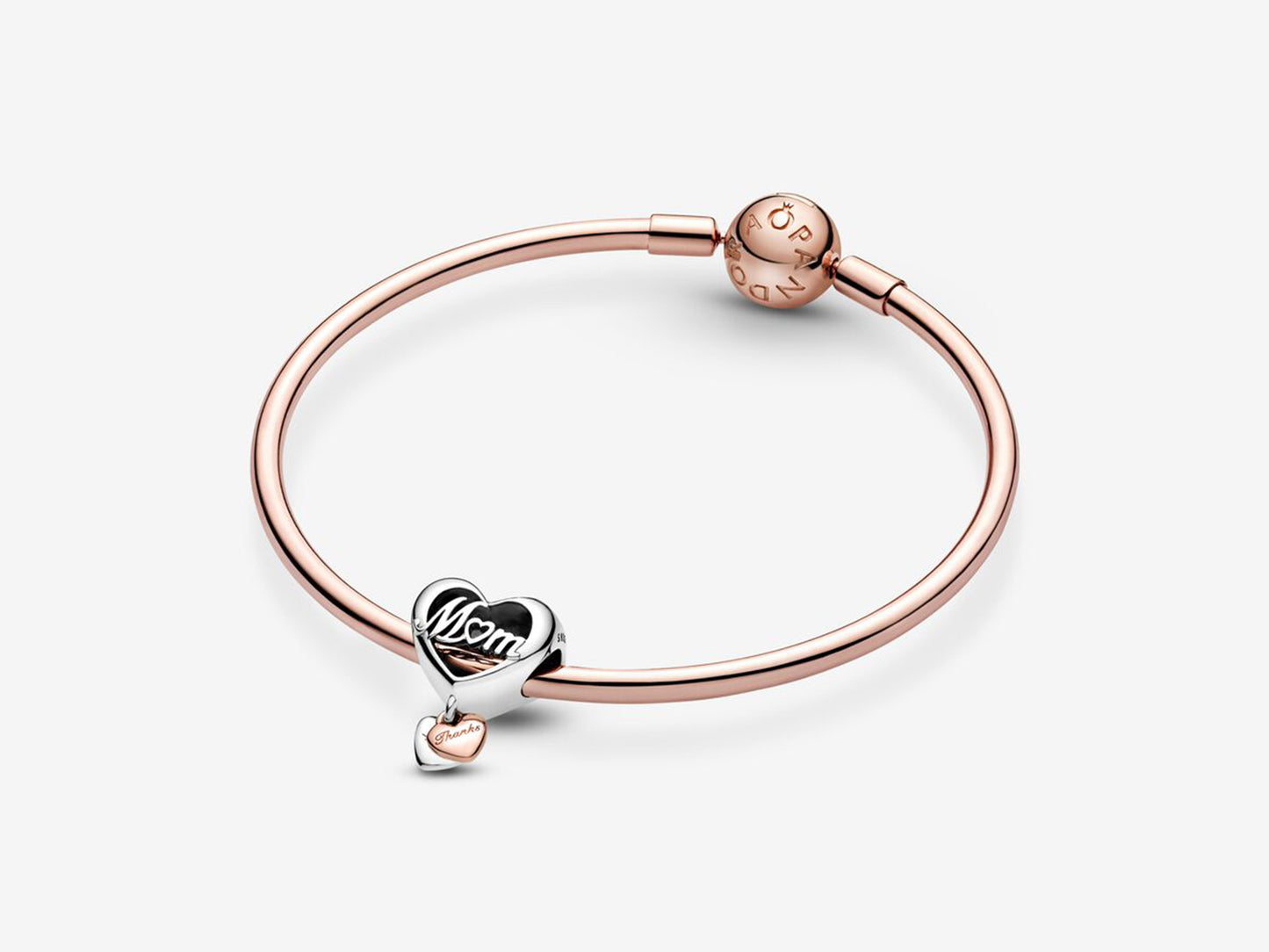 Thank You Mum Heart Charm