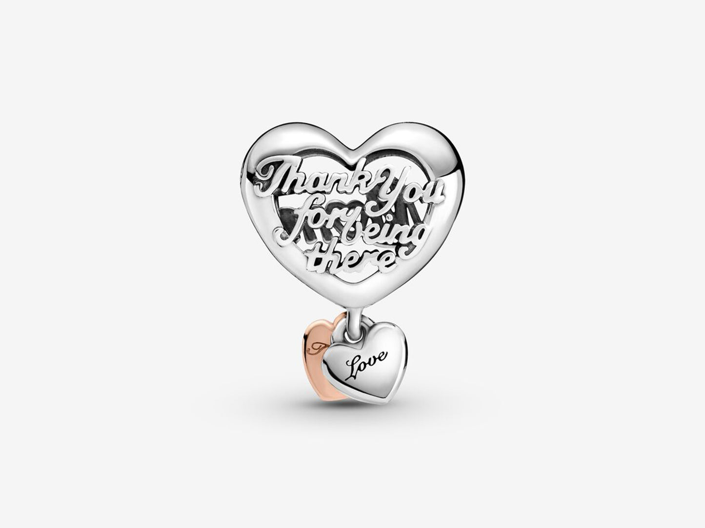 Thank You Mum Heart Charm