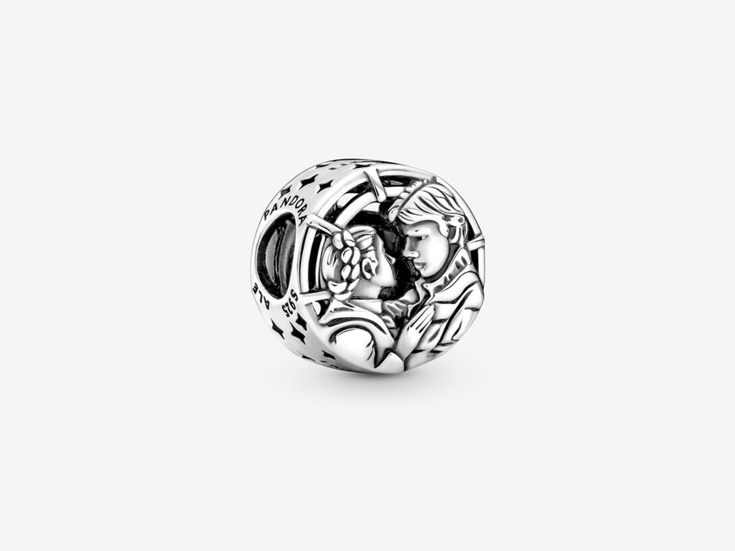 Han Solo & Leia Kiss Charm