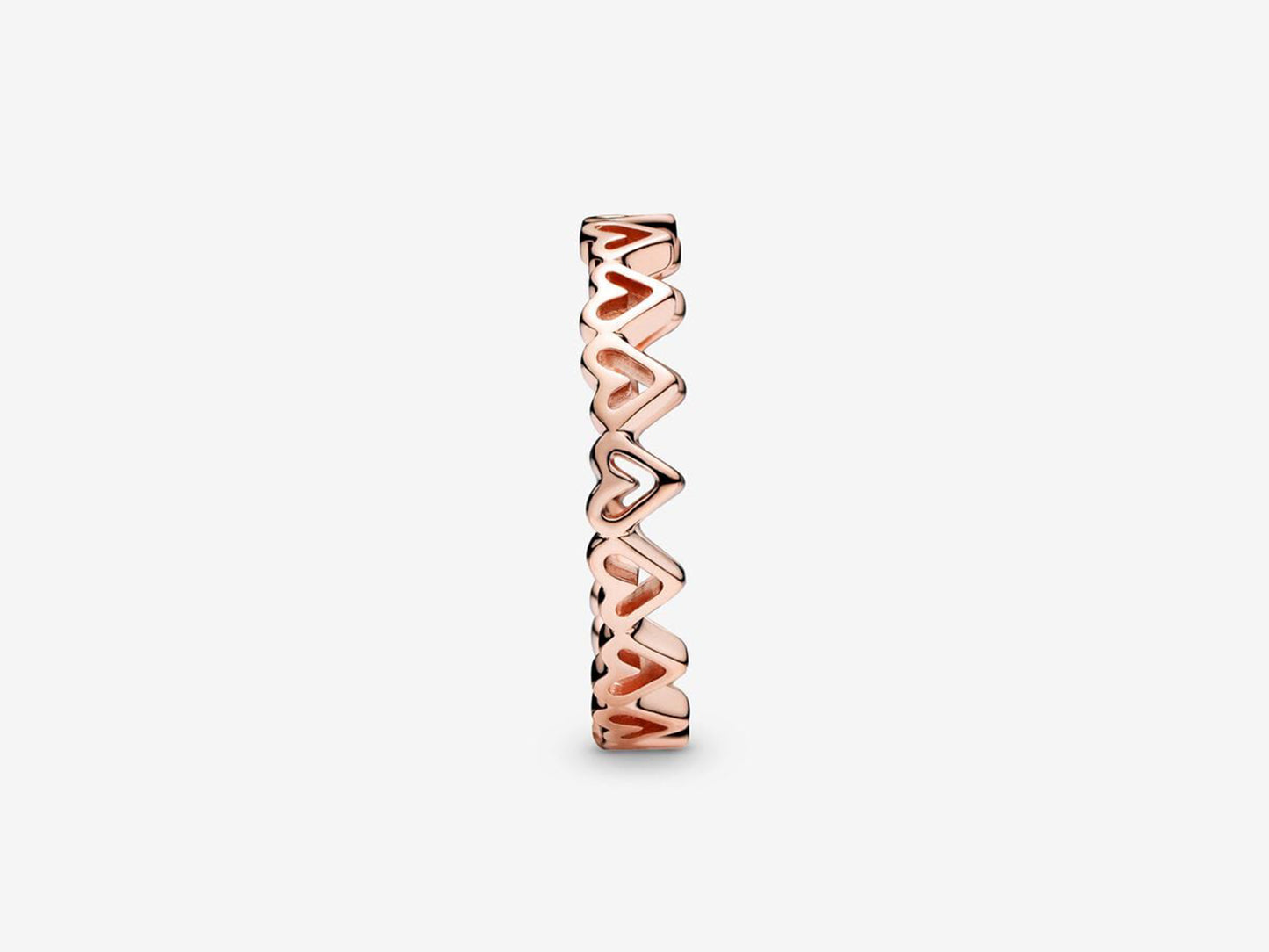 Hand-Drawn Heartstack Ring