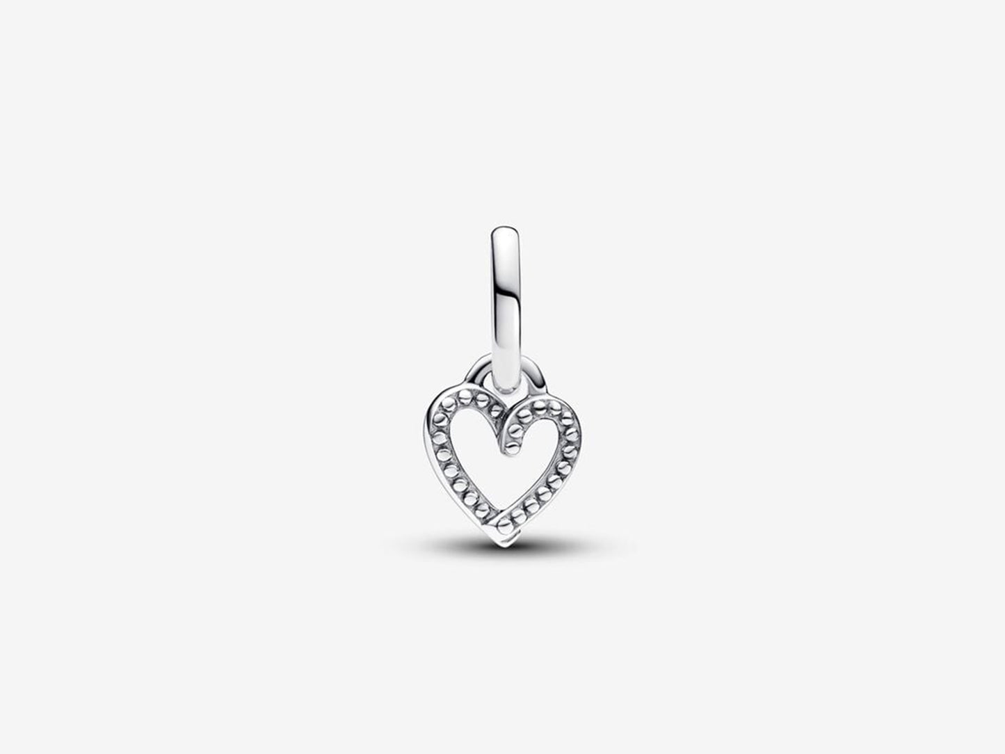 Freehand Heart Mini Dangle Charm