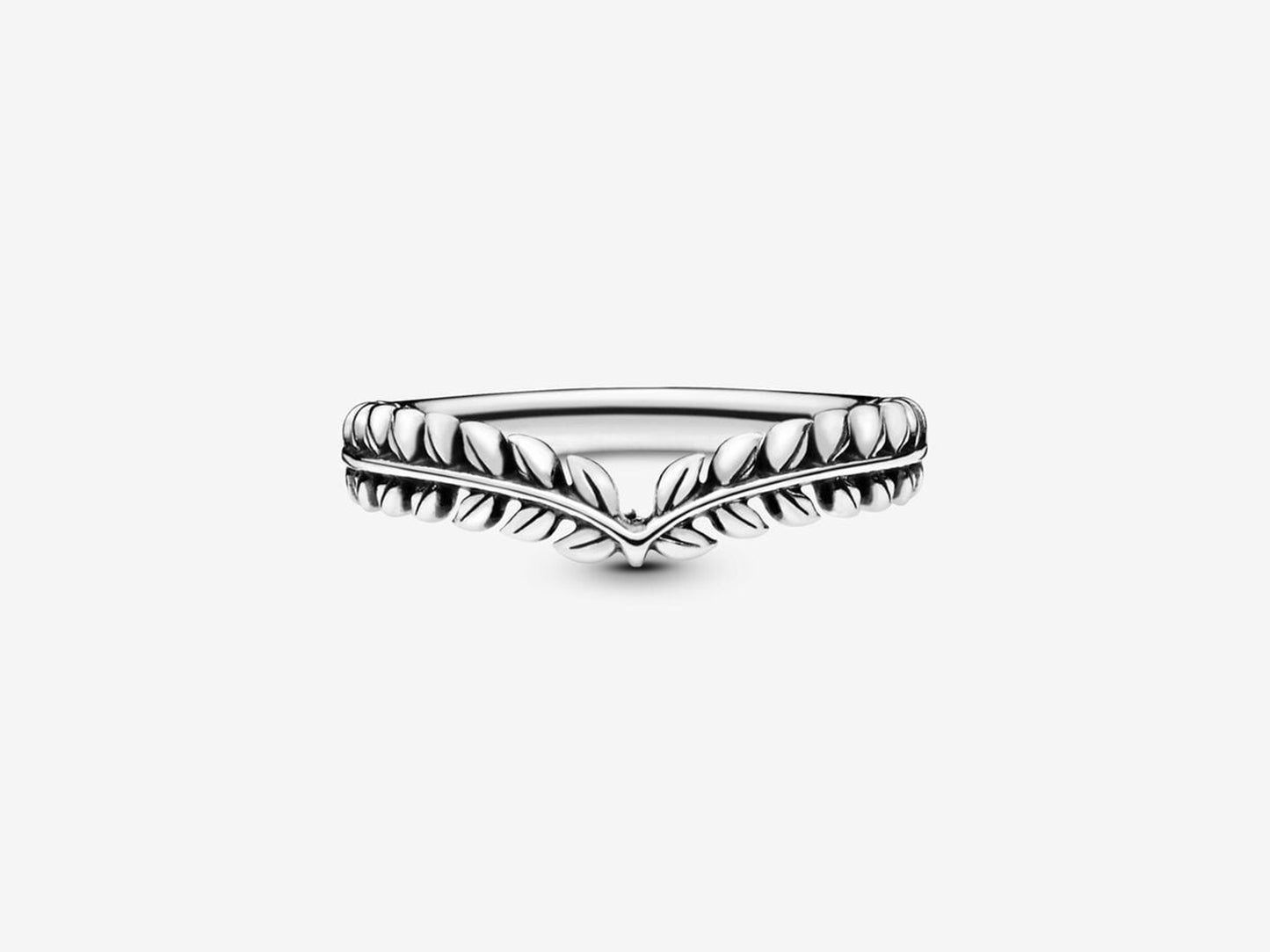Wheat Grains Wishbone Ring