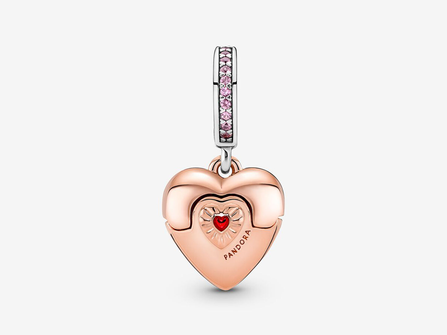 Heart-Shaped Confession Locket Charm