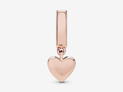 Chic Heart Clip Charm