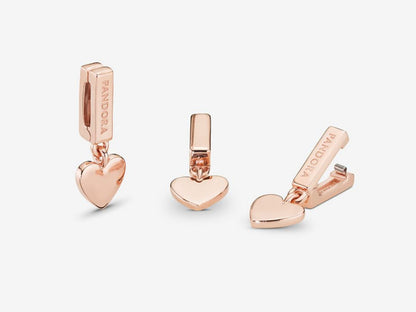 Chic Heart Clip Charm