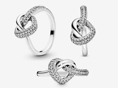 Heart Knot Elegance Ring