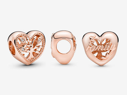 Hollow Family Tree Charm