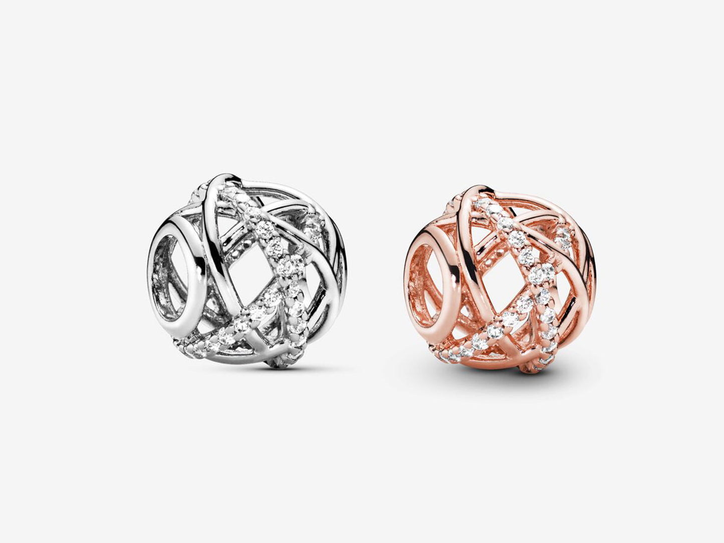 Sparkling & Polished Lines Charm