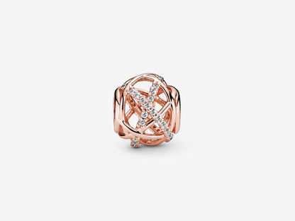 Sparkling & Polished Lines Charm