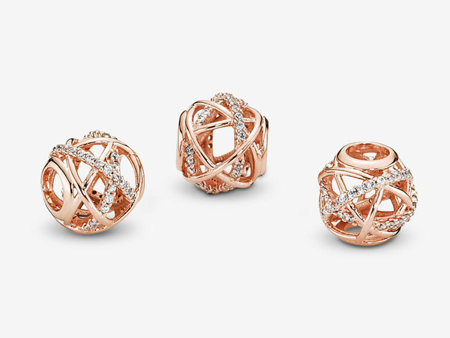 Sparkling & Polished Lines Charm