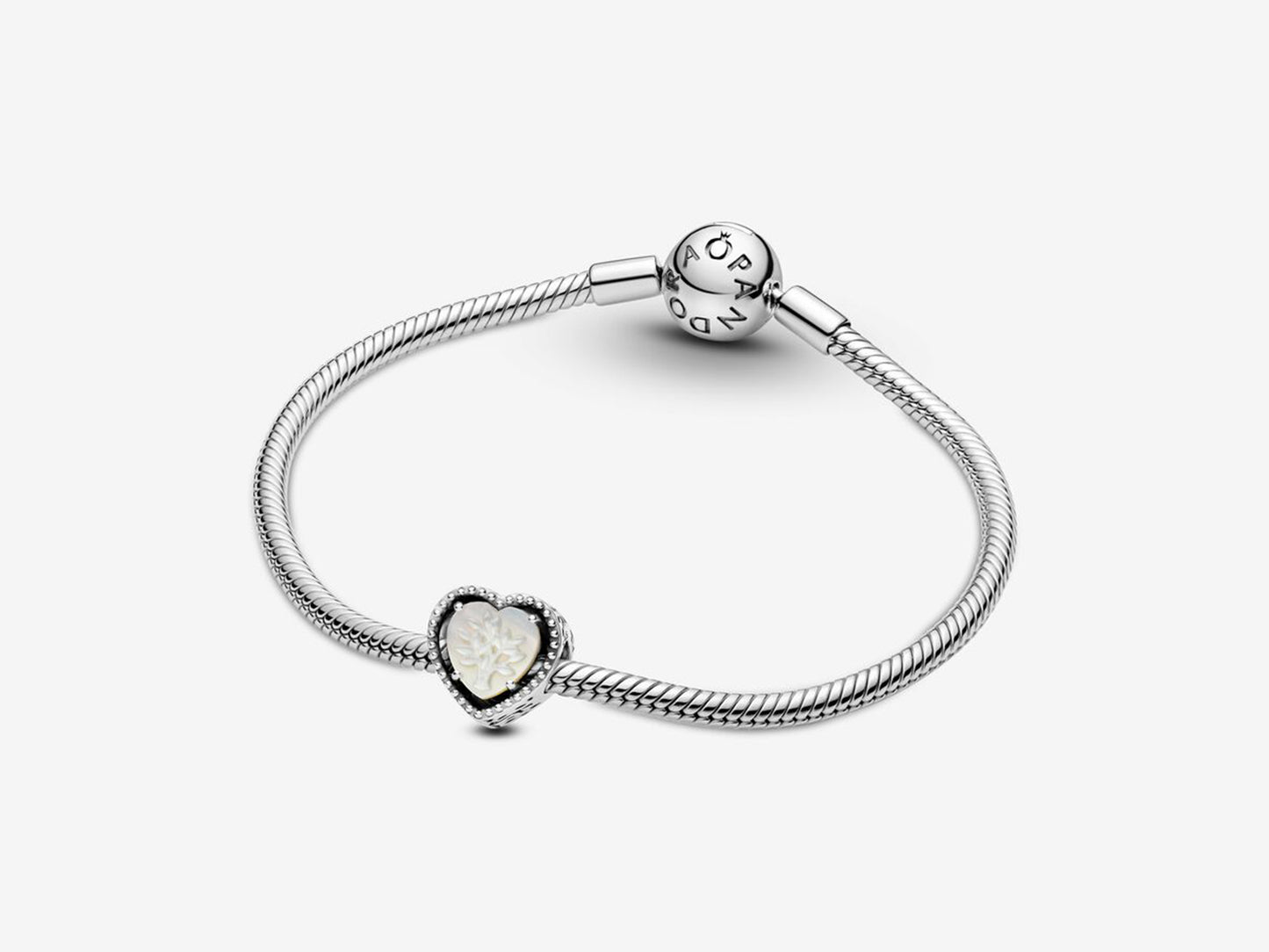 Hollow Heart & Family Tree Charm