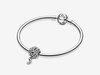 Openwork Music Notes Charm