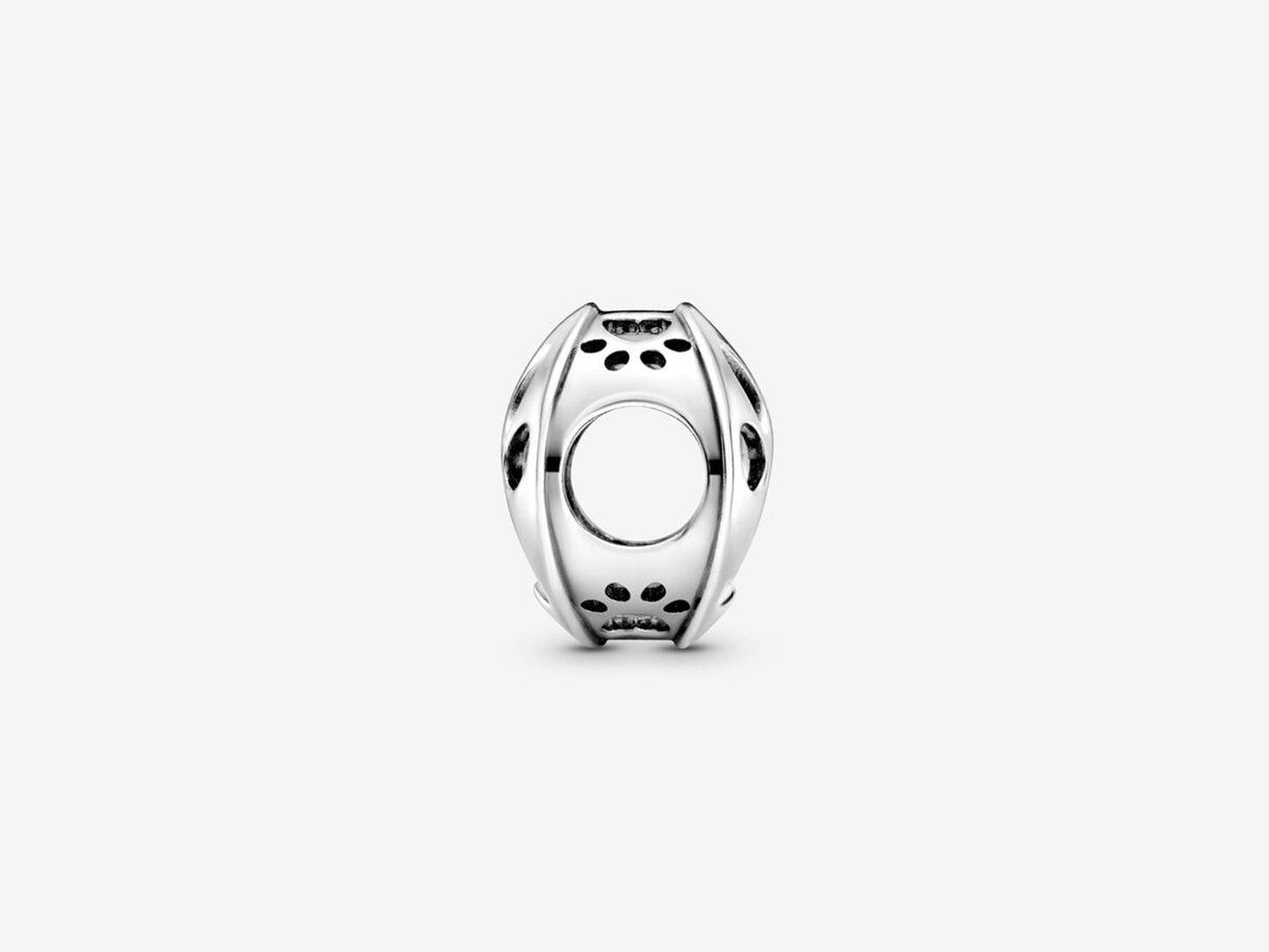 Openwork Paw Print Charm