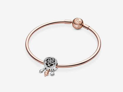 Hollow Seashell Dreamcatcher Charm