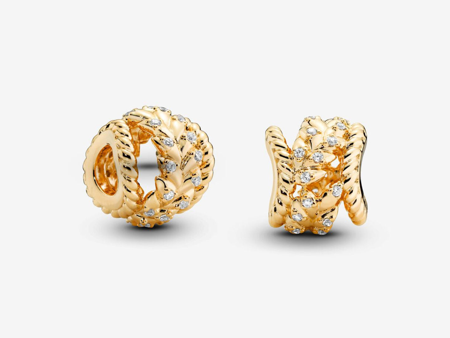 Hollow Wheat Charm