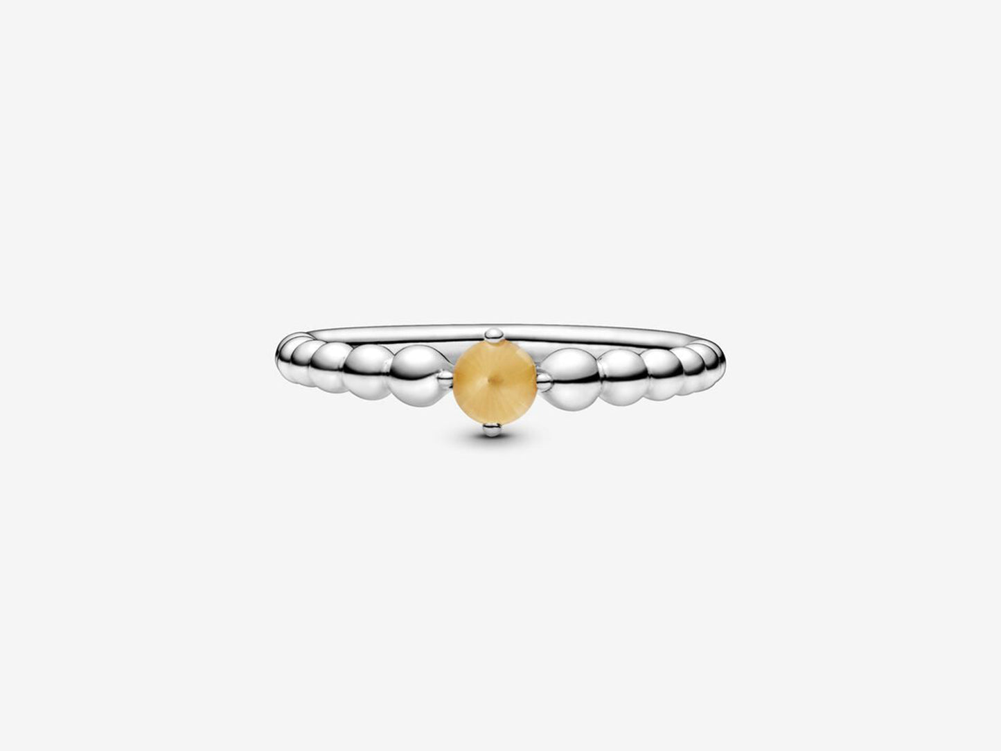 Honey Bead Elegance Ring