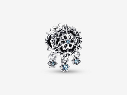 Icy Snowflake Drop Charm