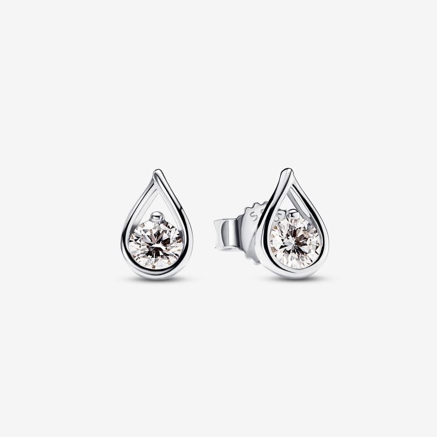 Lab-grown Diamond Stud Earrings 0.20 carat tw Sterling Silver