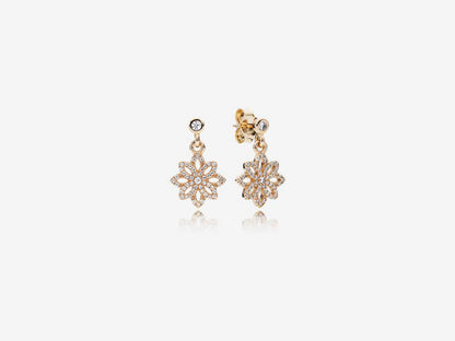 Lace Garden Pearl Drop Earrings