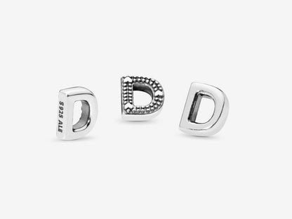 Letter D Mini Charm