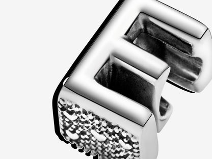 Letter E Alphabet Charm