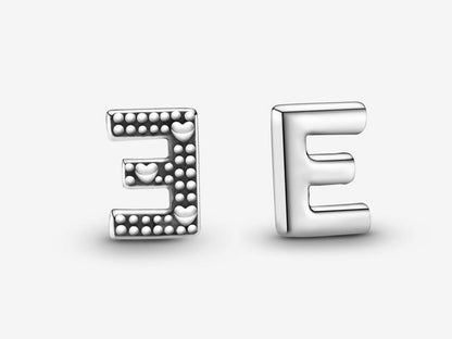 Letter E Mini Charm