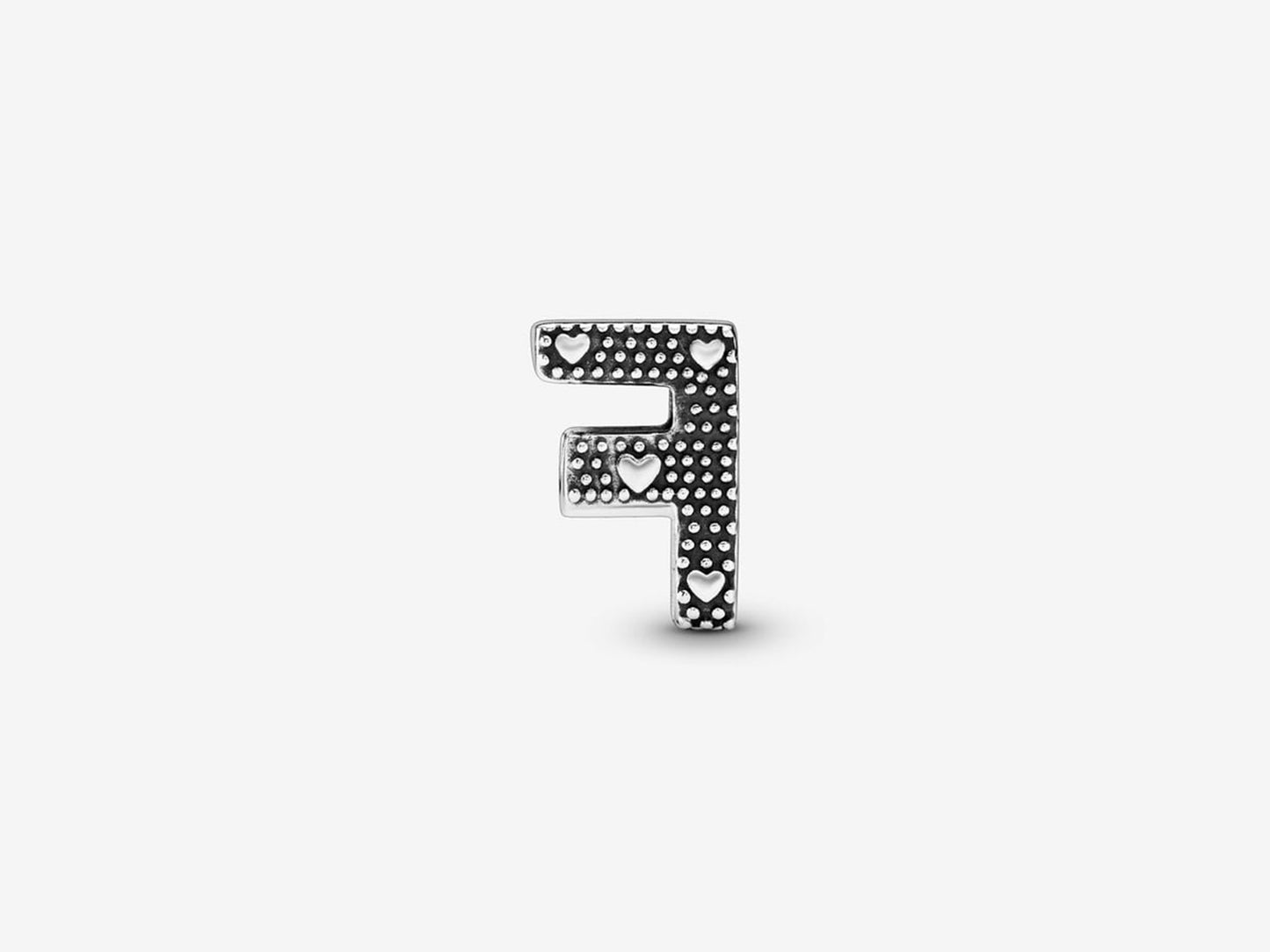 Letter F Alphabet Charm