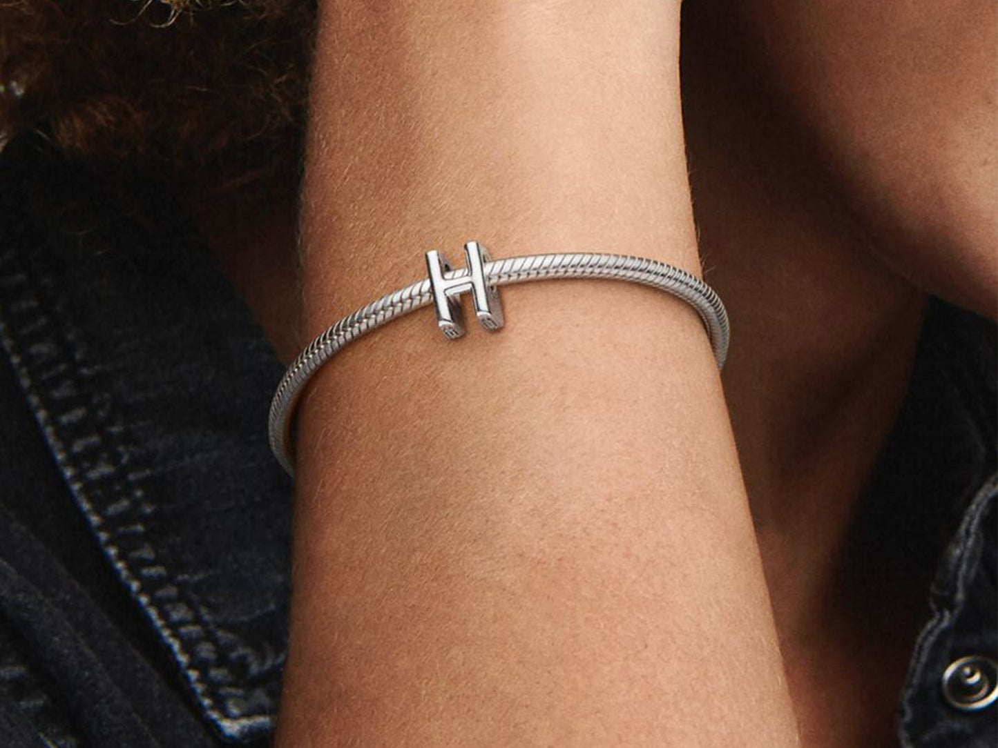 Letter H Alphabet Charm